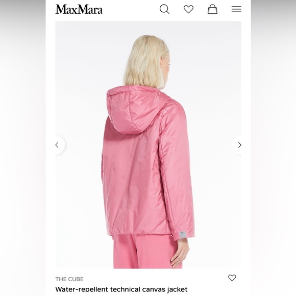 💓MaxMara Camel-wool Water Repellent Jacket - THE CUBE 💓 - Picture 3 of 9